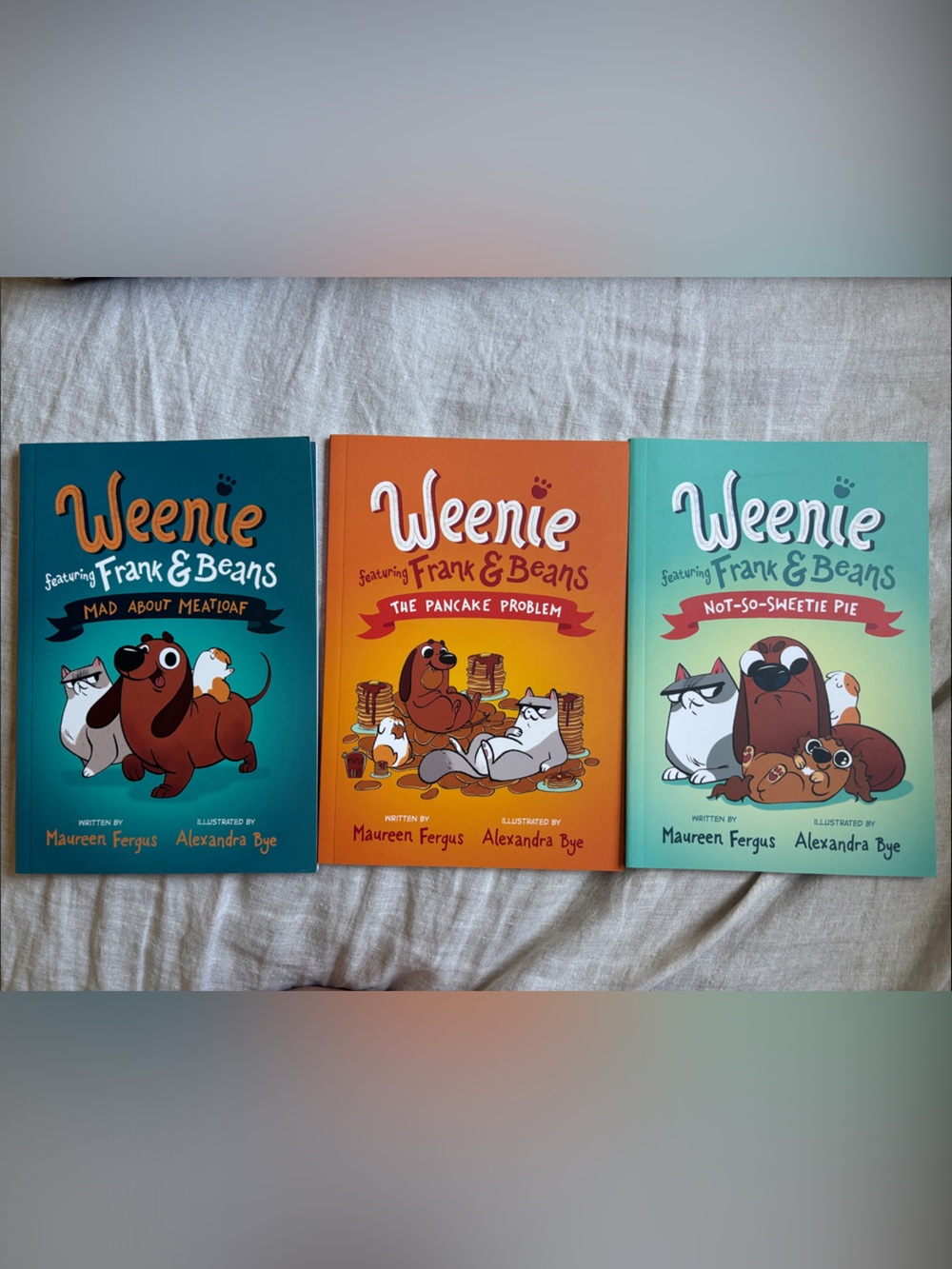 Weenie Frank & Beans Book Set: 1-3